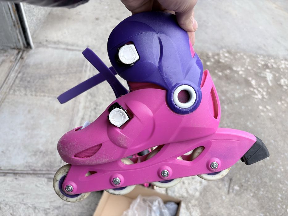 Oxelo ролери + всички протектори 32-34 номер