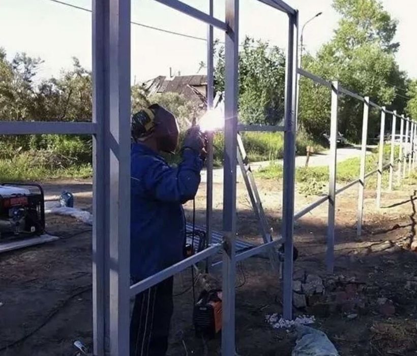 Сварочные работы ворота, отопление, котлы, навесы Бишкуль выезд