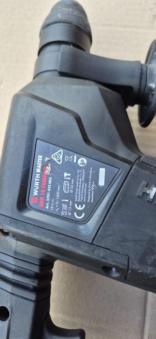 Wurth rotopercutor, polizorpe acumulator