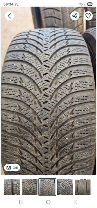 215 45 16 Kumho Falken 5 anvelope iarna