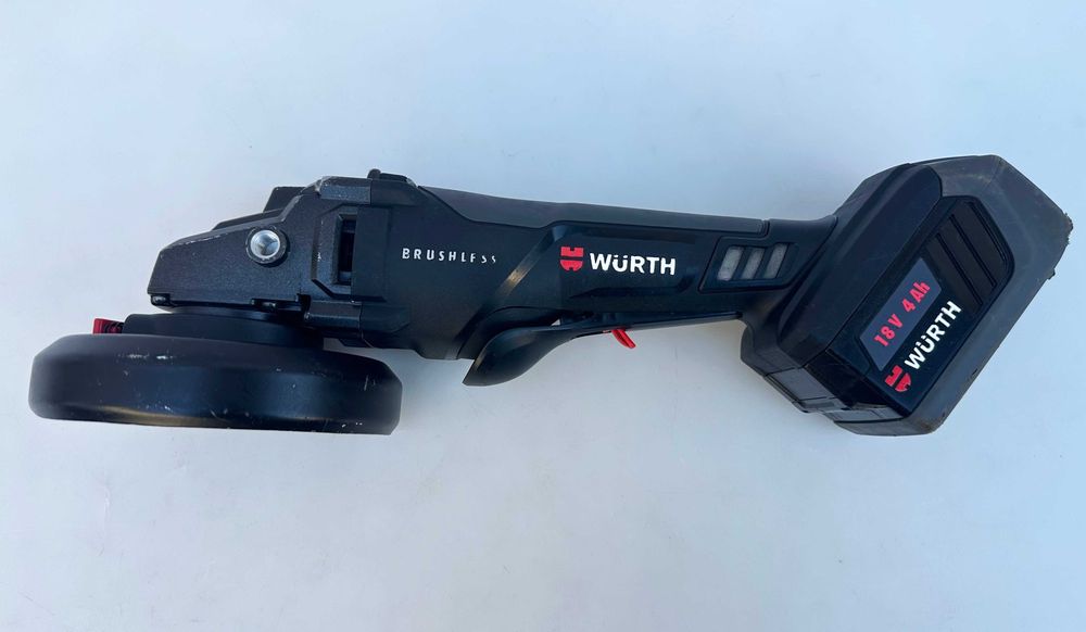 Wurth AWS 18-125 P M-Cube - Безчетков ъглошлайф 2x18V 4.0Ah