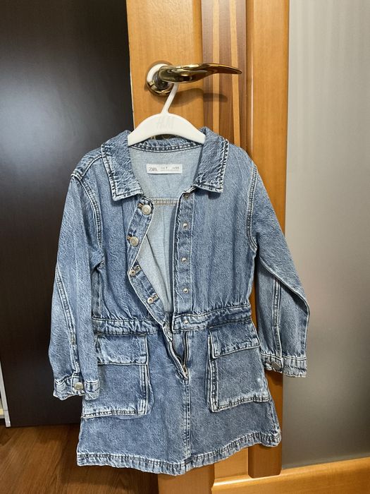 Rochie fete denim ZARA 122