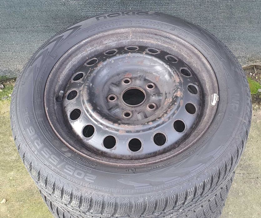 205 55 R16 Nokian iarna+ jante otel Toyota  impecabile,import Germania
