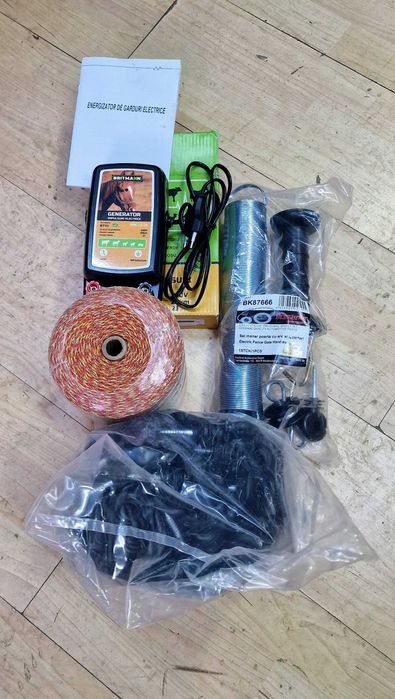 Pachet pentru gard electric 2 jouli Vaci Oi 1Ha 500m TRANSPORT GRATUIT