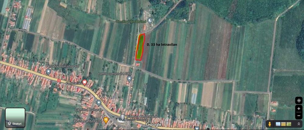 Vand teren loc. Urvind