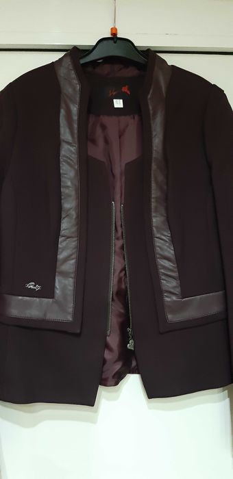 Разкошно Сако на "ROSI Fashion" с декорации Кожа! НОВО! № 48