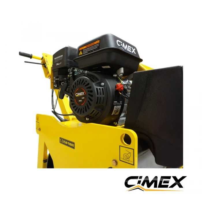 ПРОМО 29% Едноосен ръчноводим валяк с вибрация и реверс CIMEX VR200