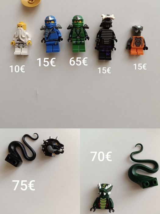 Lego ninjago/ Лего Нинджаго много редки фигурки.