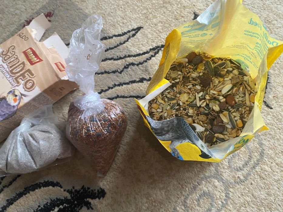 Корм для попугаев есть торг