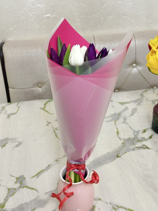 Соберем и Отправим Букет Тюльпаны