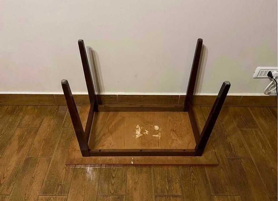Masa de cafea din lemn 100% – 80x45x52 cm