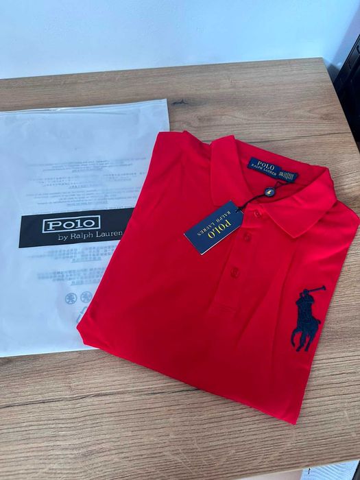 Tricou Polo Ralph Lauren Red&Black
