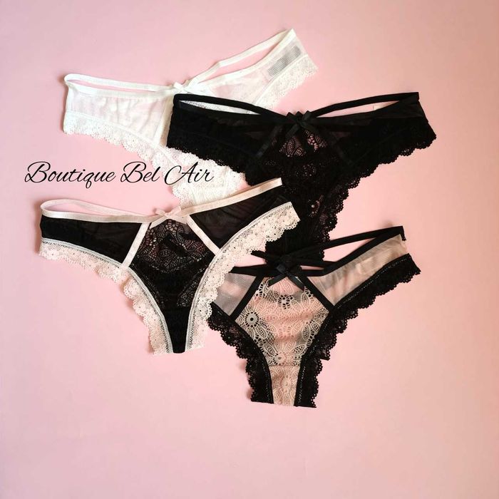 Дантелено дамско бельо, дантелени прашки