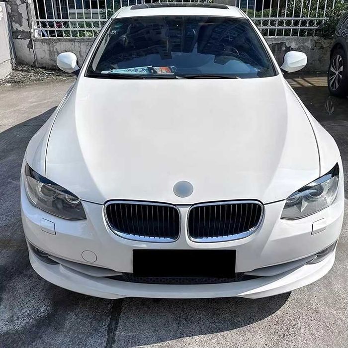 Set Pleoape Faruri Far BMW Seria 3 E92 E93 Facelift 10-13, Negru Lucio