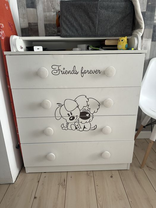 Детский комод с пеленальным столиком