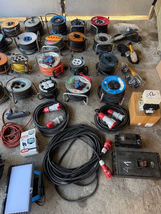 Rola cablu prelungitor lampa usol contactor