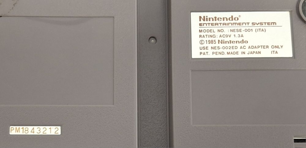 Vand NINTENDO Entertheiment Sistem