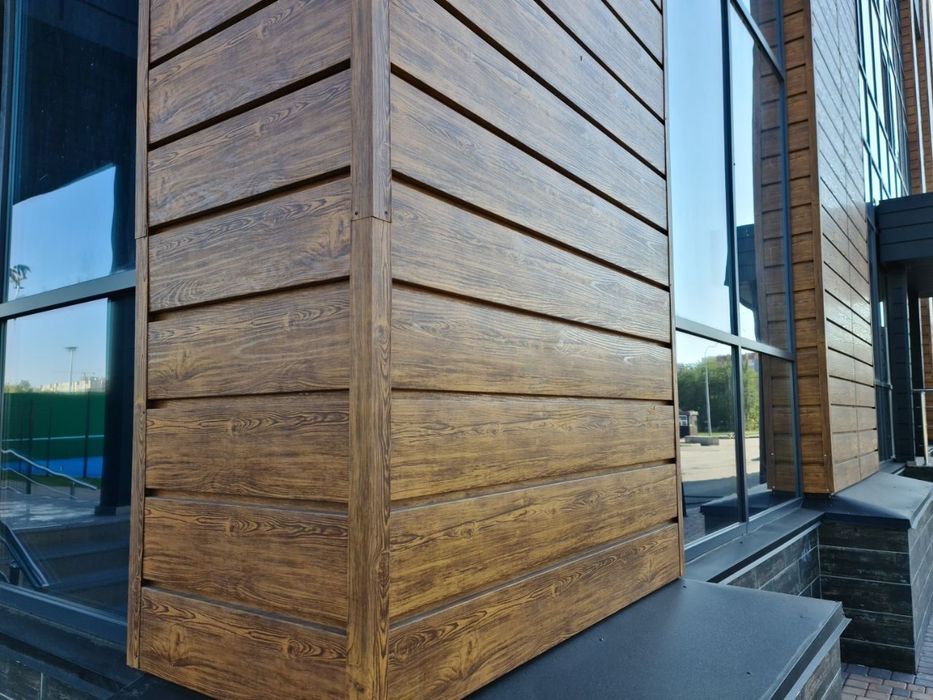 Линеарные панели, фасадные кассеты, элементы подконструкции.