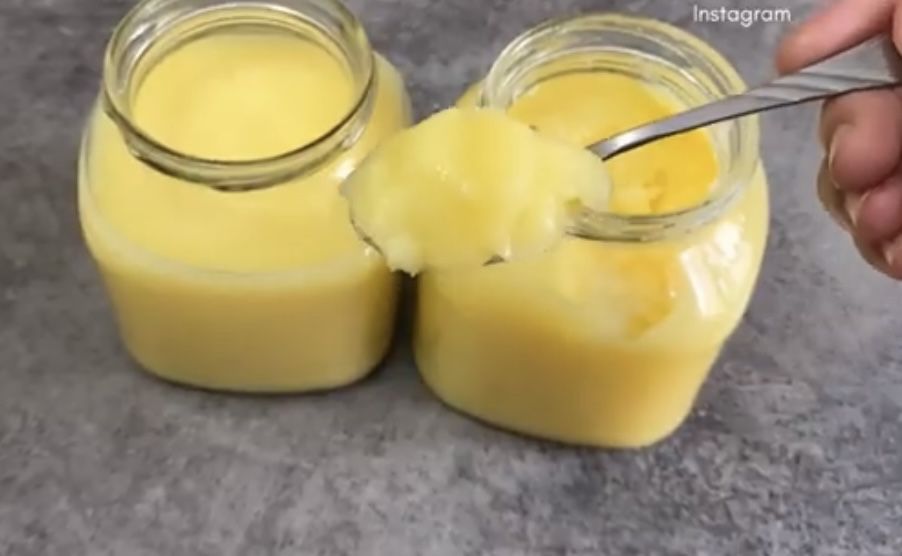 Гхи майы. Таза қолдан жасалған.