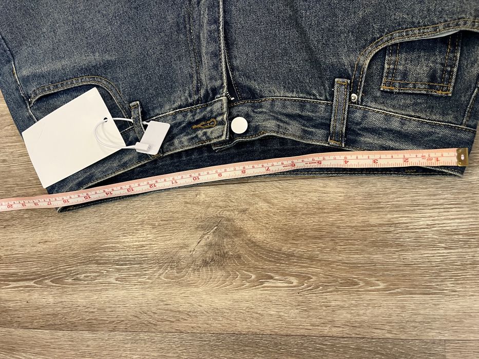 Джинсы унисекс оверсайз