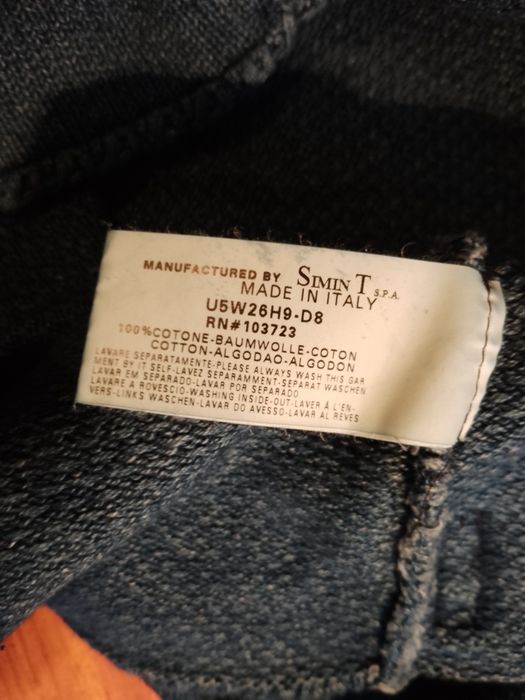 Чисто нов оригинален винтидж топ ARMANI JEANS - Made in Italy