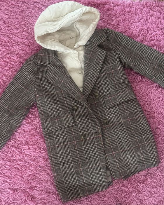 Пальто безрукавка 2в1