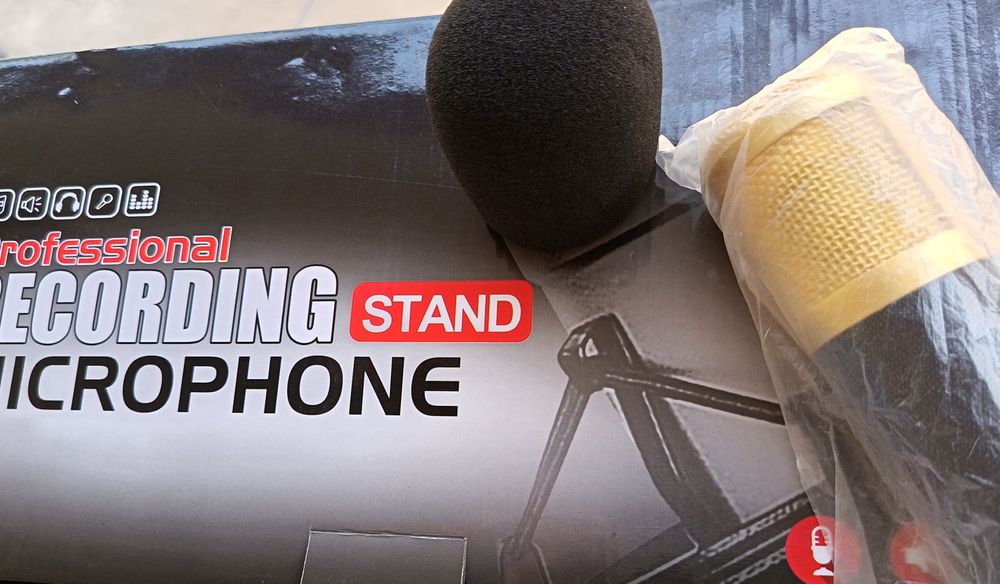 BM - 800  Professional Studia mikrofoni, muzika va podkast uchun