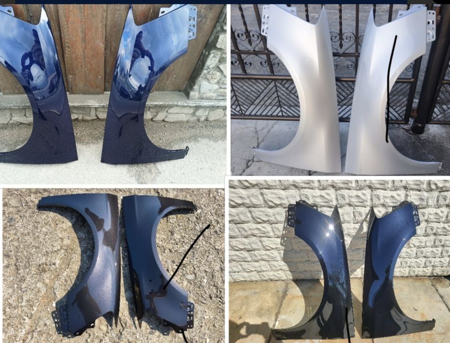 Aripa Vw Passat B6 Gri Albastru Negru Maro