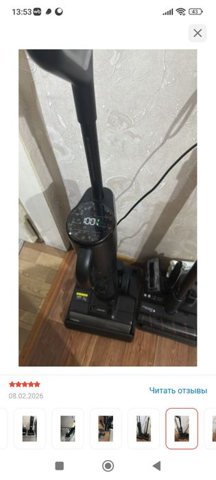 Моющий пылесос новый