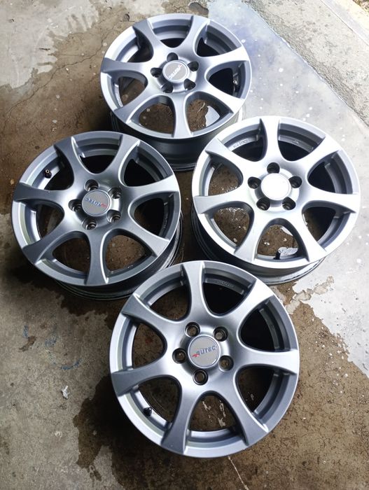 4 jante aliaj 5x100 R14 potrivesc pe Volkswagen polo cross lupo  golf4  Skoda Octavia 1 Tour Roomster kamiq Praktik Rapid scala Fabia