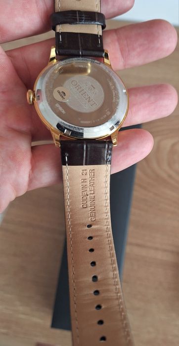 Мъжки автоматичен часовник Orient Bambino FAC00007W Roman Dials