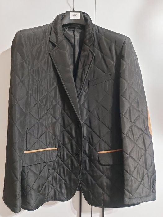 Sacou nou barbati tip jacheta de culoare neagra marimea M (48)
