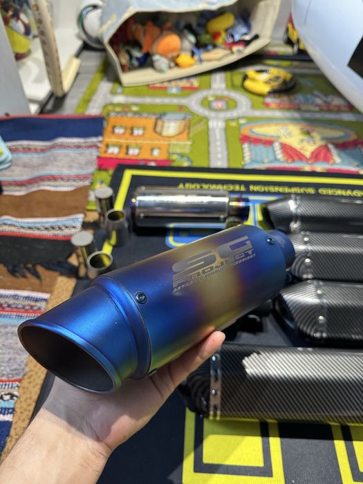 Tobe/Finale SC Project, Akrapovic. Moto, enduro, cross, scuter, atv