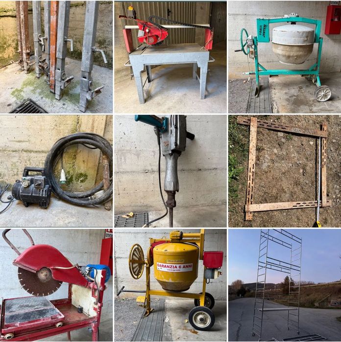 Scule de inchiriat pentru constructii