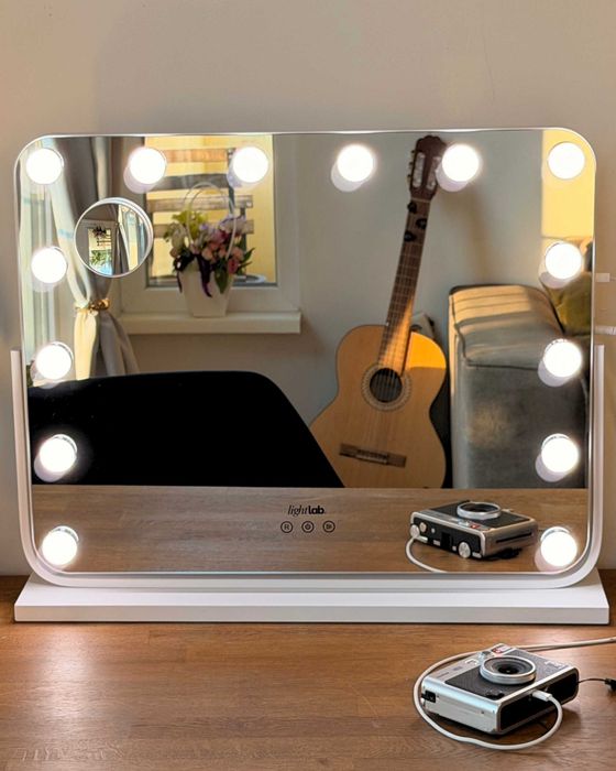 Light Lab ICON - голямо Hollywood LED огледало за грим | 58×50 см