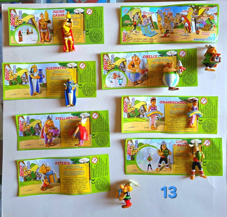 Пълни серии от Kinder Surprise