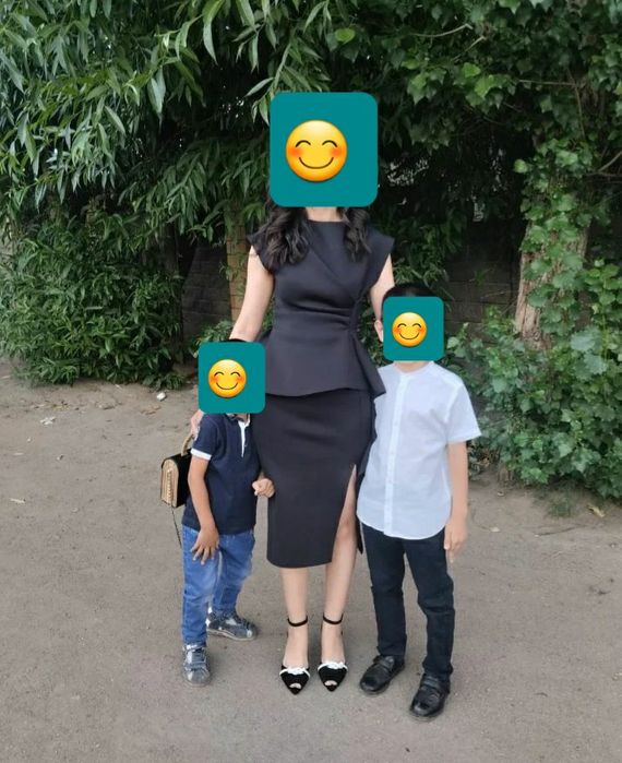 Платье черное вечернее