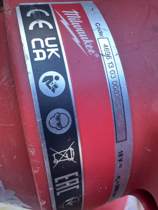 Circular Milwaukee m18 FMCS
