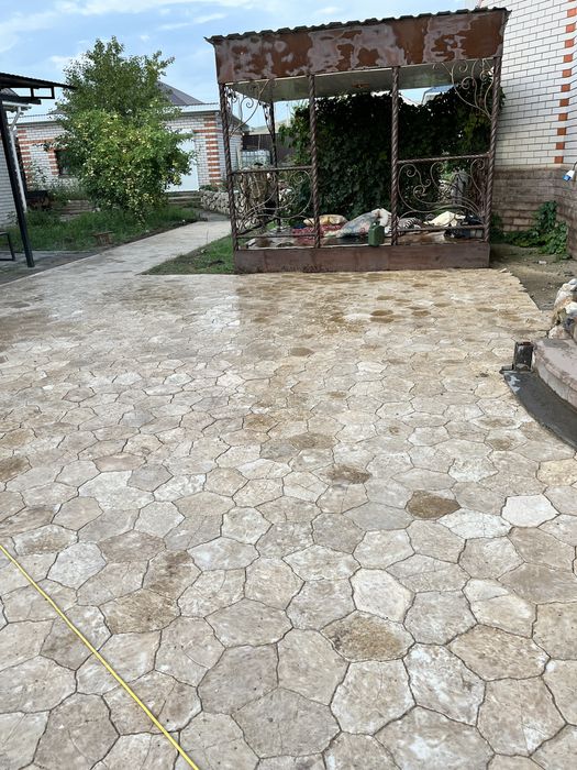 Укладка брусчатка