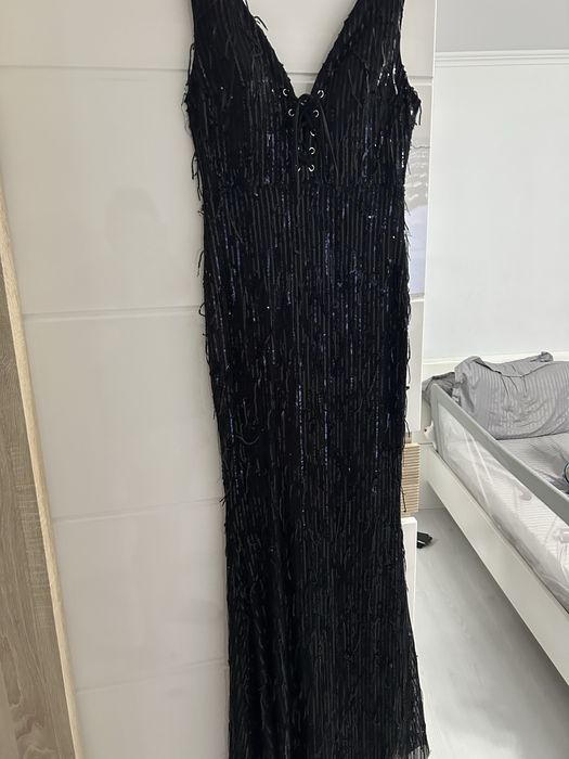 Rochie eleganta cu paiete xl