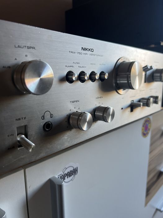 Усилвател Nikko TRM-750 - Japan, 2x75W (4 Ohm) - Перфектен!