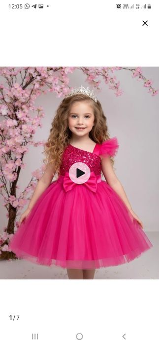 Платья детские на утреник