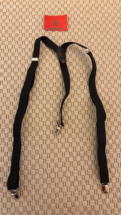 Bretele negre Primark cu 3 clips metalice, reglabile