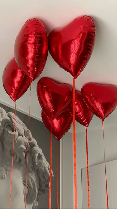 Сердце шарики 1 шт 700 тенге