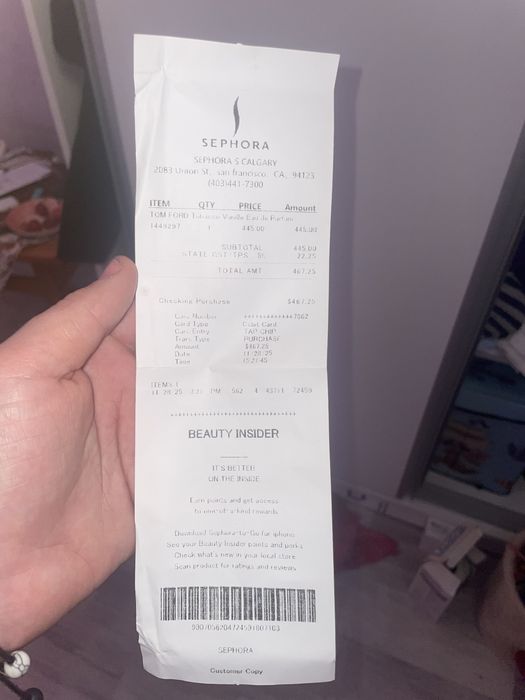 Tom Ford tobacco vanille SIGILAT