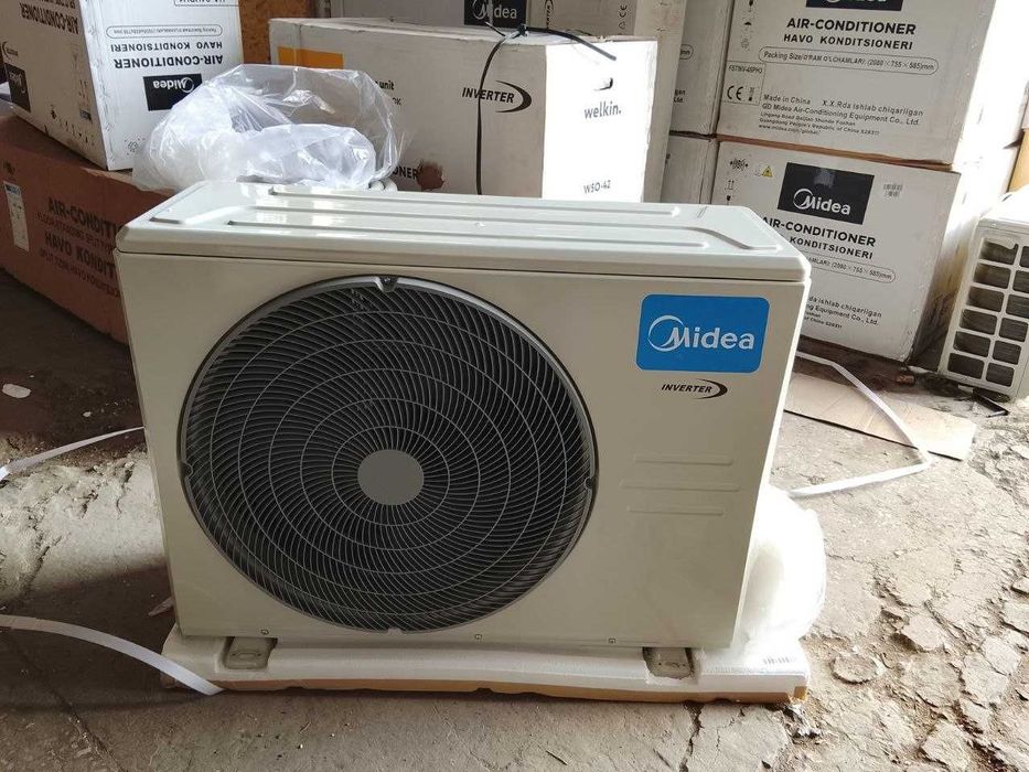 Колонный кондиционер Midea 24 000 Btu HA-24HP1 (220V) + ДОСТАВКА