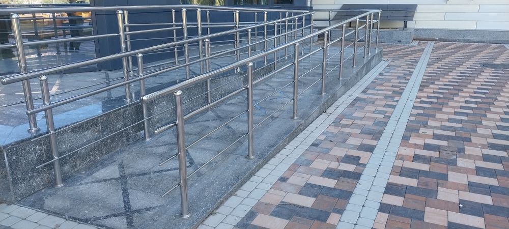 Перила из нержавейки