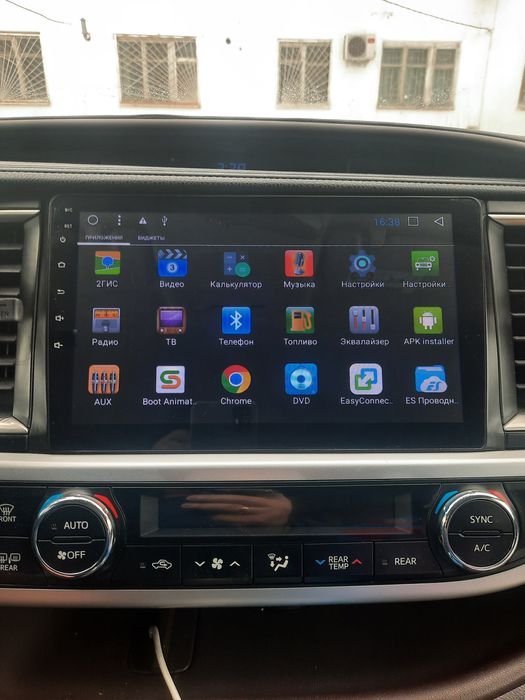 Магнитола Android Toyota highlander 3