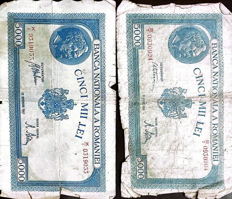 Vand bancnote si monede vechi