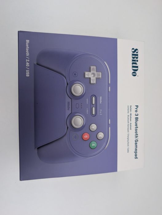 Maneta Gamepad Wireless SIGILAT - 8BitDo Pro 3 -  Switch/Android/Win
